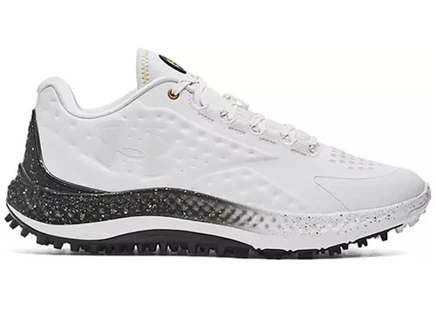 Мужские кроссовки Under Armour Curry 1 Golf, бело-черные