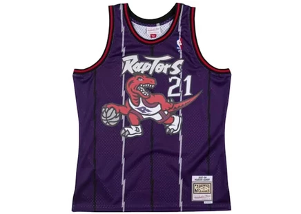 Мужская майка Mitchell & Ness Raptors 98-99 Camby, фиолетовая