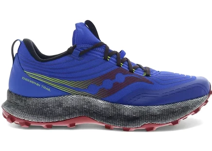 Мужские кроссовки Saucony Endorphin Trail, сине-оранжевые