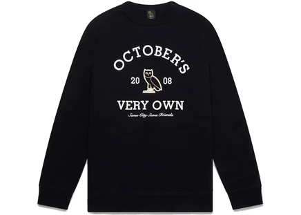Свитшот OVO Collegiate, черный