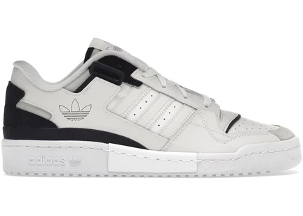 Мужские кроссовки Adidas Forum Low, кремово-белые/черные