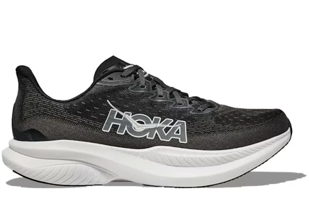 Женские кроссовки Hoka One One Mach 6, черно-белые