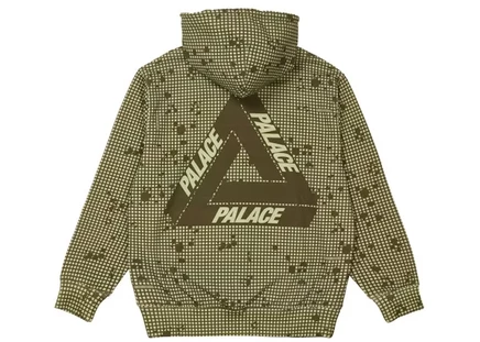 Мужское худи palace ammo, оливковая
