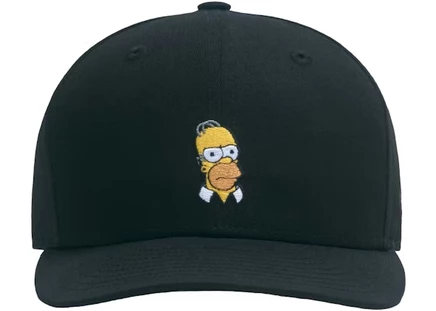 Мужская кепка KITH Homer Low Crown 59FIFTY, черная