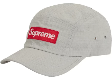 Supreme Glow Ripstop Camp Cap (FW22) Grey grey