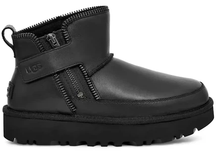 UGG Classic Mini Moto Boot Black (Women's) black