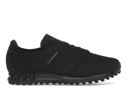 Мужские кроссовки Adidas LA Trainer Weave, полностью черные