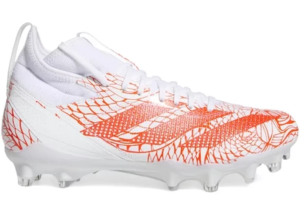 Мужские беговые кроссовки Adidas Adizero Impact, бело-оранжевые