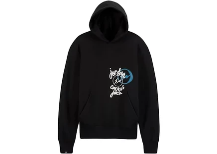 Мужская худи Travis Scott x Jordan x Fragment, черная