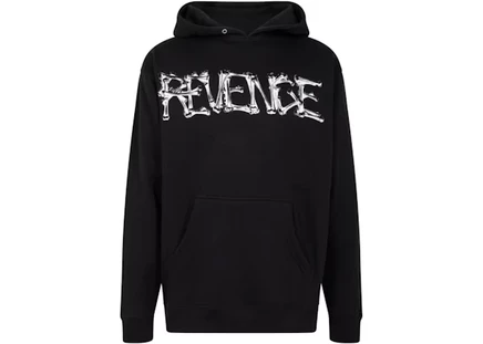 Мужское худи Revenge Durk Bones, черное