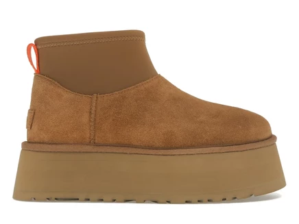 Женские угги Ugg Classic Mini Dipper, каштановые