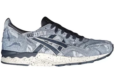Мужские кроссовки Asics Gel‑Lyte V Floral Denim, деним