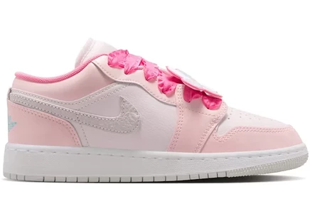 Jordan 1 Low SE Pink Bloom (GS) pink bloom/pearl pink/hyper orange/pink glow