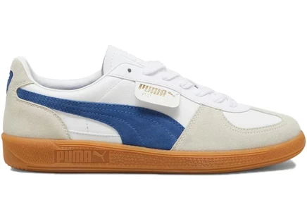 Мужские кроссовки Puma Palermo Clyde, бело-серо-синие