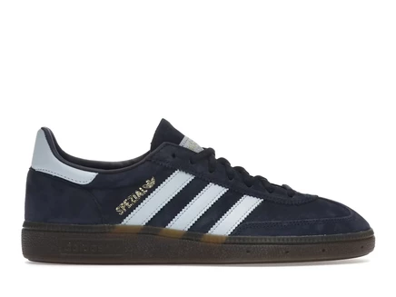 Мужские кроссовки Adidas Handball Spezial, темно-синие/голубые/коричневые