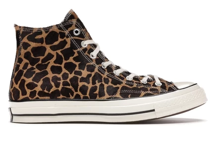 Мужские кеды Converse Chuck 70 Hi Pony Hair Cheetah