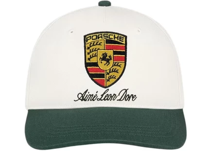 Мужская кепка Aime Leon Dore x Porsche Colorblock Logo, кремовая