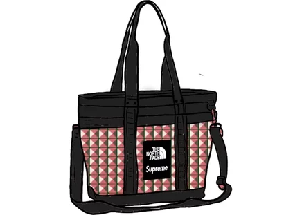 Унисекс тоут Supreme The North Face Studded Explore, красный