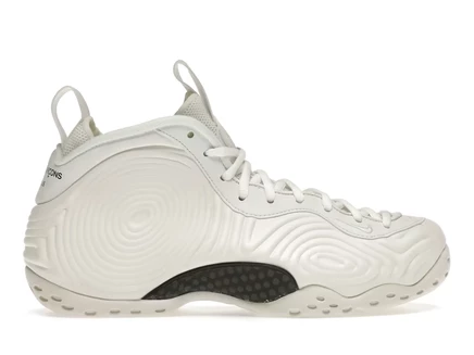 Мужские кроссовки Nike Air Foamposite Comme des Garçons, белые