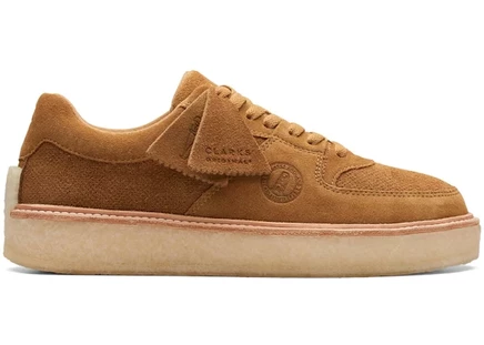 Мужские кеды Clarks Lockhill Ronnie Fieg, замша, песочные
