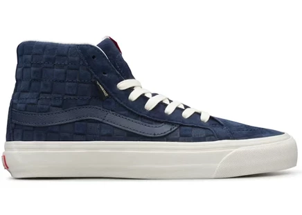 Мужские кеды Vans Sk8-Hi Gore-Tex Checkerboard, темно-синие