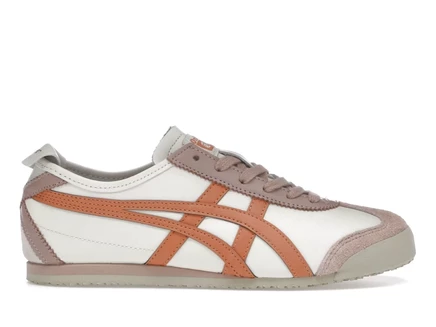 Мужские кроссовки Onitsuka Tiger Mexico 66, бежево-оранжевые