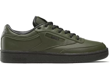 Мужские кроссовки Reebok Club C 85 OBEY, зелёные