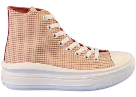Женские кеды Converse Chuck Taylor Move Platform Hi, клетчатые