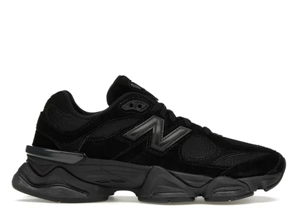 Мужские кроссовки New Balance 9060, полностью черные