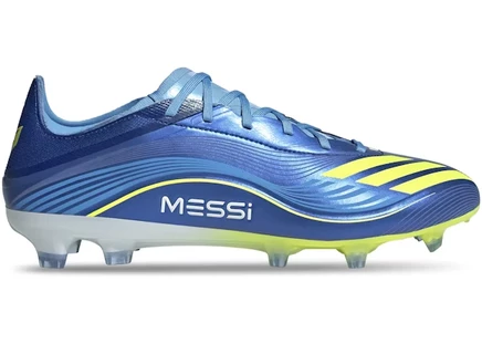 Мужские бутсы Adidas F50 Pro FG Messi, синие/желтые/голубые