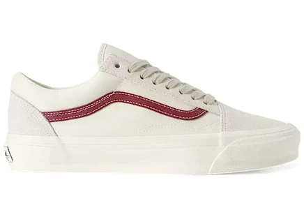 Мужские кеды Vans Premium Old Skool LX Accra, экрю/бордовые