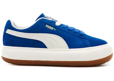 Женские кроссовки Puma Suede Mayu Up, лазурно-синие/белые