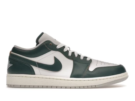Мужские кроссовки Jordan 1 Low SE Oxidized Green, оксидно-зеленые