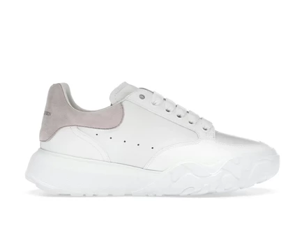 Женские кроссовки Alexander McQueen Oversized Court, белые