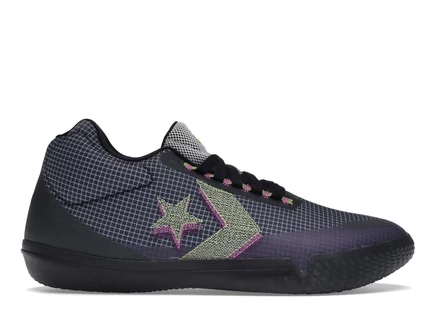 Мужские кеды Converse Soundwave Low, черно-бело-фиолетовые