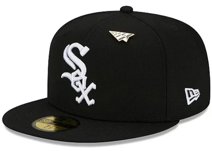Мужская кепка New Era x Paper Planes 59FIFTY Chicago White Sox, черная