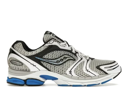 Мужские кроссовки Saucony ProGrid Triumph 4, бело‑серебристые