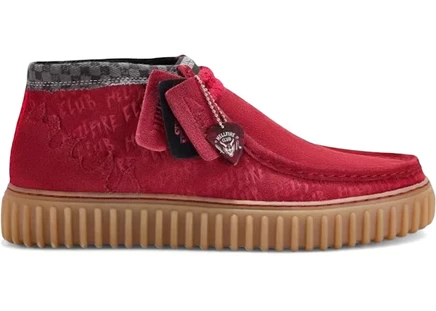 Мужские кроссовки Clarks Torhill Hi, красные