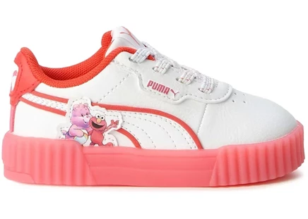Детские кроссовки Puma Carina 3.0, бело-красные