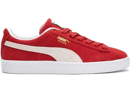 Женские кроссовки Puma Suede Classic XXI, красно-белые