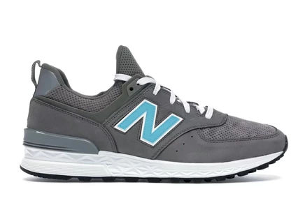 Мужские кроссовки New Balance 574 Sport Ronnie Fieg x DSM в специальной коробке, серые