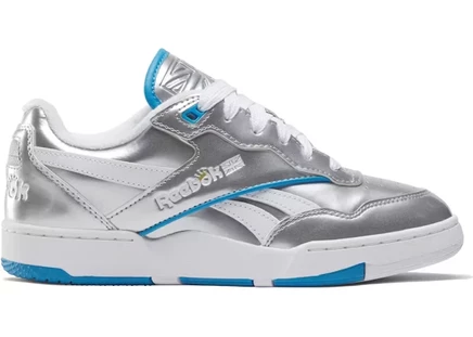 Женские кроссовки Reebok BB 4000 II, серебристые/синие/белые