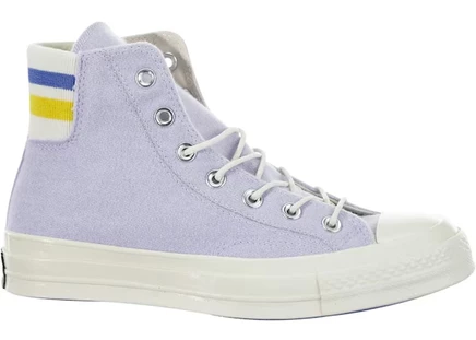 Мужские кеды Converse Chuck Taylor All Star 70 Hi Retro Stripe, фиолетовые
