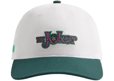 Мужская кепка Kith x Batman Joker Twill снэпбек, белая