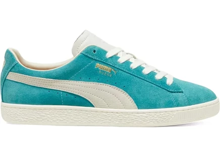 Мужские кроссовки puma suede made in italy, голубые