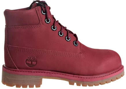 Детские ботинки Timberland 6-дюймовые премиум, бордовые
