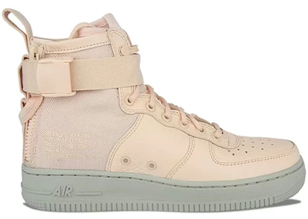 Женские кроссовки Nike SF Air Force 1 Mid, оранжевые