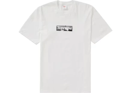 Футболка Supreme Emilio Pucci Box Logo, белая/черная