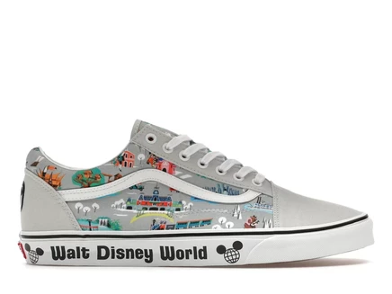 Мужские кеды Vans Old Skool Walt Disney World 50th Anniversary, серо-белые