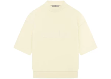 Мужская футболка Fear of God Heavy Jersey, бледно-желтая